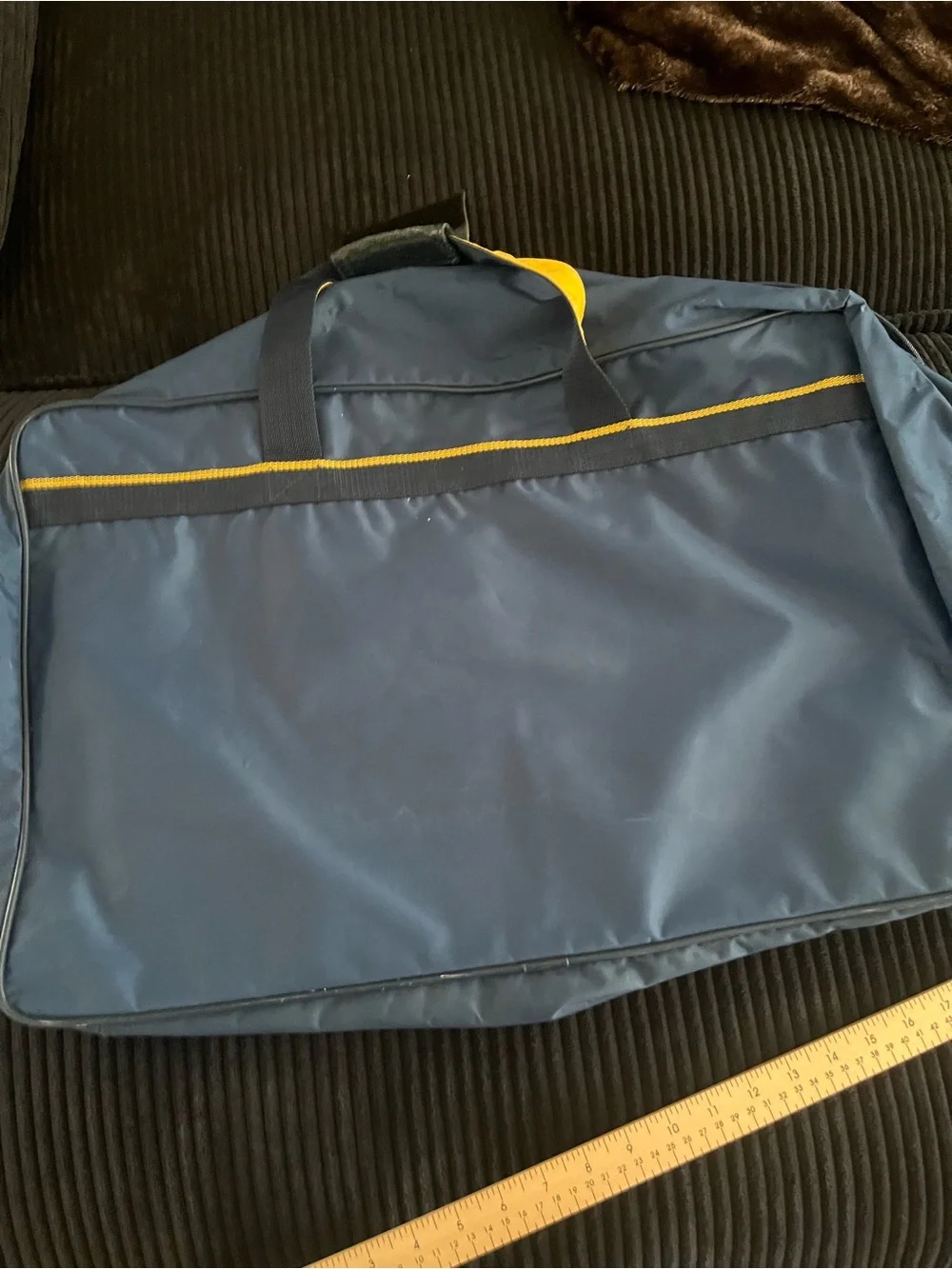 Emilio Pucci Navy and Yellow Garment Bag – Travel Garment Cover